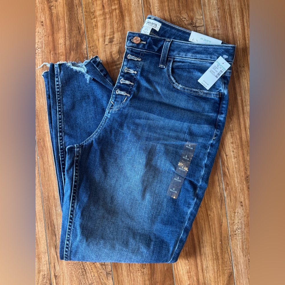 Maurices Midnight Blue Skinny Jeans